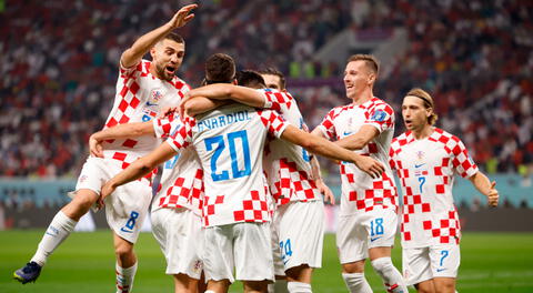 Croacia festeja: Modric y compañía son los mejores terceros del Mundo.