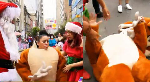 Paloma de la Guaracha hace de las suyas en la calle