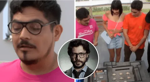 Al fondo hay sitio 2022: Joel interpreta a 'El Profesor' de "La casa de papel" y explica el plan