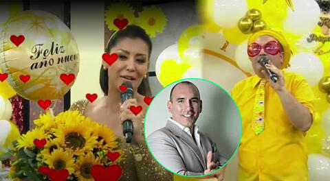 Karla Tarazona recibe en vivo arreglo floral en D'Mañana y Metiche especula: '¿Un nuevo empresario?'