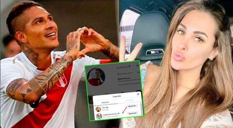 Paolo Guerrero y Ana Paula Consorte vuelven a seguirse en Instagram.