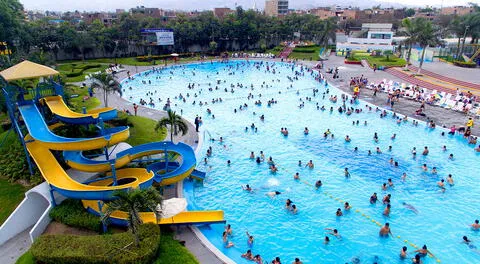 La piscina del parque Huiracocha es una de las más grandes del país.