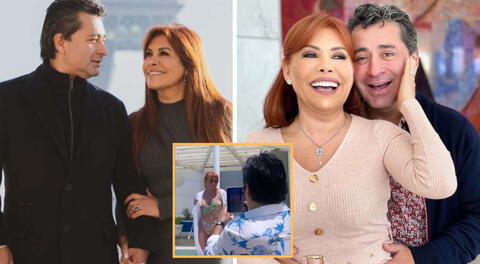 Magaly Medina y Alfredo Zambrano derrochan amor en las redes sociales.