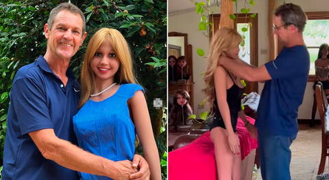 El hombre de más de 50 años cuenta su historia con las muñecas.