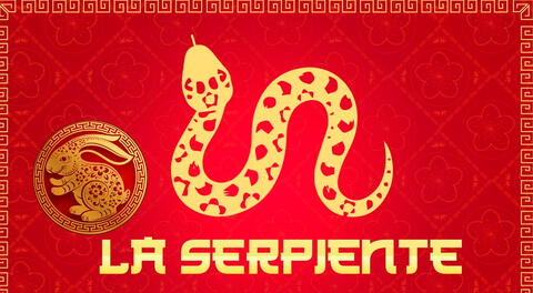 Conoce lo que le espera a La Serpiente este Año Nuevo Chino 2023.