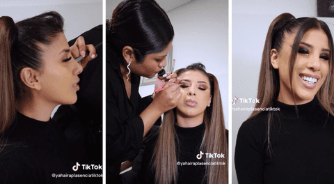 Yahaira Plasencia muestra paso a paso cómo logra su espectacular make-up para los conciertos