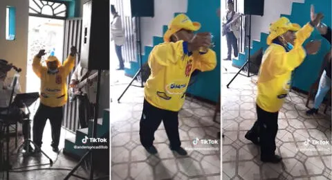 El heladero de D'Onofrio se puso a bailar en plena fiesta y se volvió viral en TikTok.