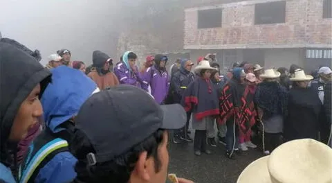 En la carretera de penetración a la serranía hay presencia de las rondas campesinas, quienes limitan el acceso y brindan treguas cada cierto tiempo.