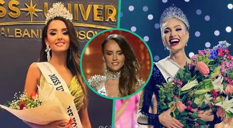 Roksana Ibrahimi, la Miss Kosovo, se mostró disconforme con el resultado, según su reacción.