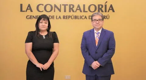 La presidenta de la Corte de Lima se reunió con Contralor General de la República