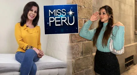 Olga Zumarán aprueba la participación de Luciana Fuster en el 'Miss Perú'.