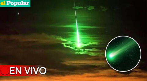 El 'cometa verde' se acercó a la Tierra después de 50.000 años.