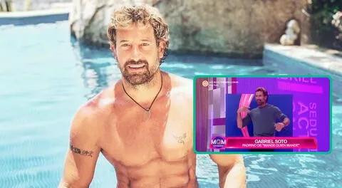 ¡Sorprende! Actor Gabriel Soto apadrina a María Pía Copello y la 'Carlota' en nuevo programa "Mande quien mande"