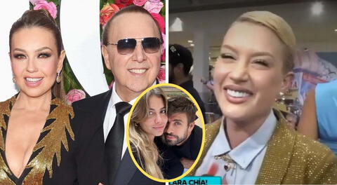 Leslie Shaw niega ser Clara Chía tras rumores con Tommy Mottola.