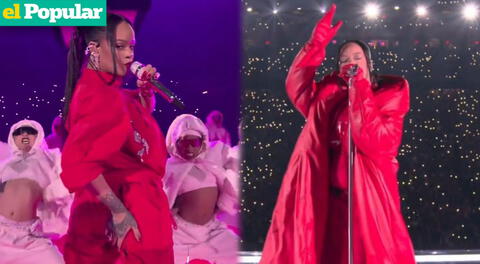Rihanna sorprendió a los espectadores con un impresionante show en el Super Bowl 2023.