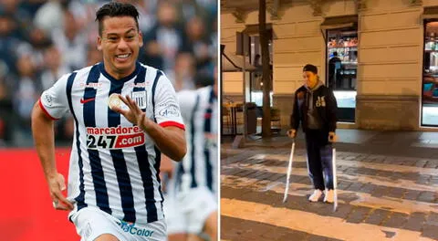 Cristian Benavente camina en muletas y confía en volver a Alianza Lima: “Siempre hacia adelante”