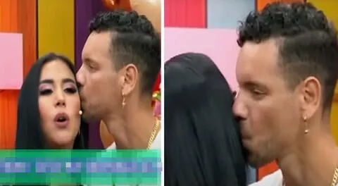 Melissa Paredes y Anthony Aranda no se besan en televisión.