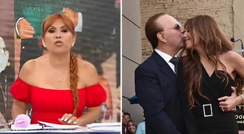 Magaly Medina no ve futuro de romance de Thalía y Tommy Mottola.