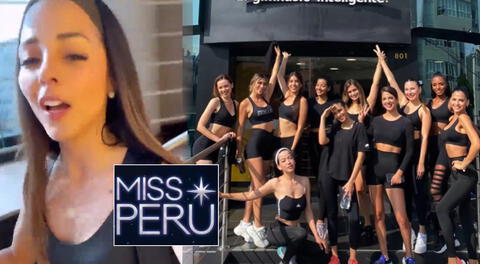 Luciana Fuster, Brenda Serpa y sus compañeras entrenan en el gym para estar en forma para el 'Miss Perú 2023'