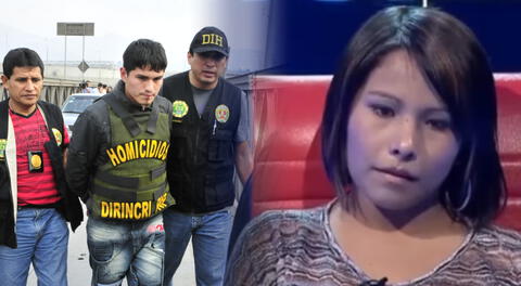 Bryan siendo trasladado por la policía al lugar del crimen contra Ruth Thalía