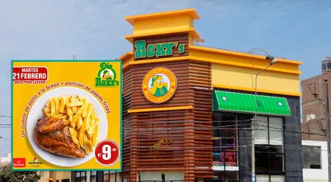 Día Roky's lanzó nueva promoción de 1/4 de pollo a 9.90 soles.