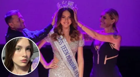 A sus 17 años, Mía Loveday se convirtió en la nueva Miss Teen Mundial Perú.