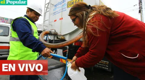 Corte de agua para este miércoles 01 de marzo