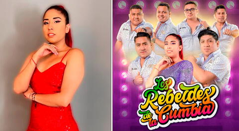 Azucena Calvay se retira de Los Rebeldes de la Cumbia.