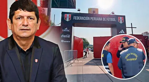 Agustín Lozano, presidente de la FPF, viene siendo investigado por estar presuntamente vinculado a una organización criminal.