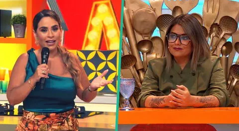 Ethel Pozo lanza comentario sobre el look de chef Muriel Mongrout.