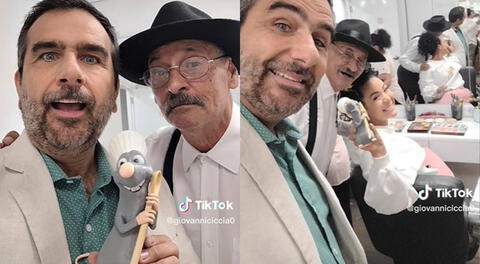 Giovanni Ciccia y Gustavo Bueno protagonizan un divertido video en TikTok.
