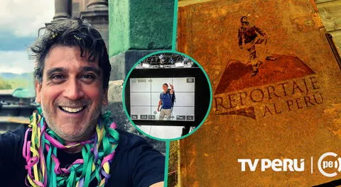 Manolo del Castillo emocionado con el regreso de "Reportaje al Perú" por TV Perú.