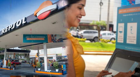 Repsol inauguró su primera gasolinería automática y rápida en Lima.