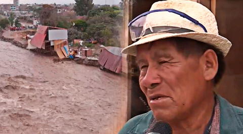 El huaico en Comas ha dejado a varias familias damnificadas.