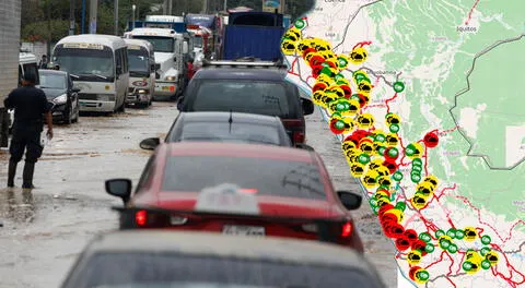 Sutran informó que hasta el momento existen 39 puntos bloqueados a nivel nacional.