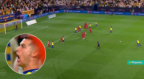 A lo Roberto Carlos: Cristiano Ronaldo anota de tiro libre con tremendo remate