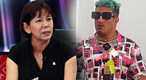 La ministra de la Mujer, Nancy Tolentino, estaría recibiendo amenazas tras formalizar denuncia contra Makanaky.