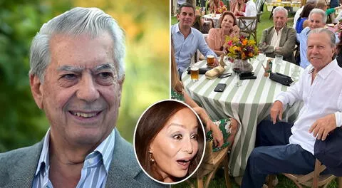 Mario Vargas Llosa pasó su cumpleaños de lo lindo con su familia