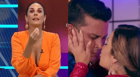 Rebeca Escribens pide beso entre Ethel Pozo y Christian Domínguez.