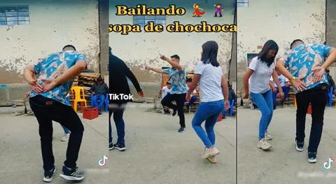 Singular duelo de baile de los jóvenes peruanos al ritmo de huayno se hizo viral en las redes sociales.