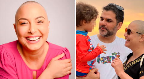 Natalia Salas se muestra feliz tras terminar sus quimioterapias.