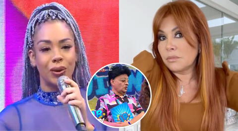 'Kenyi' hace roche a Mirella Paz en 'JB en ATV': "A Magaly Medina no la hace reír"