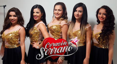 Antiguas integrantes de la agrupación Corazón Serrano.