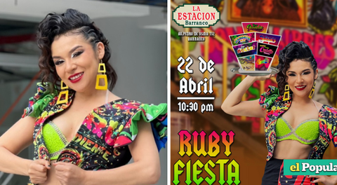 Ruby Palomino lanza show "Ruby Fiesta".