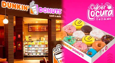 Conoce los precios de locura en Dunkin' Donuts