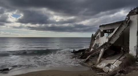 El mar devora las costas de Puerto Rico y genera susto en los pobladores