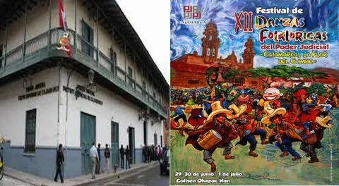 Corte de Cajamarca lanza afiches de festival de danzas folclóricas del Poder Judicial
