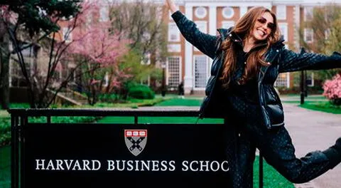 ¿Para qué fue Thalía a la universidad de Harvard?