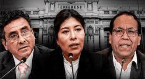 Poder Judicial decidirá si dicta prisión contra Betty Chávez, Willy Huerta y Roberto Sánchez