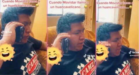 Un señor huancavelicano tuvo una peculiar idea para responder a Movistar y es viral en TikTok.